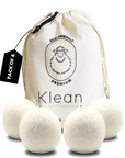 Klean Wool Tumble Dryer Balls - Pack of 4