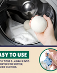 Klean Wool Tumble Dryer Balls - Pack of 4